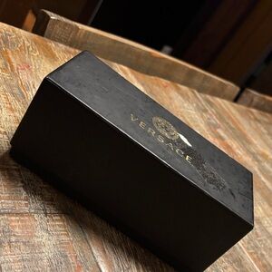 Versace Black and Gold empty Sunglasses Box